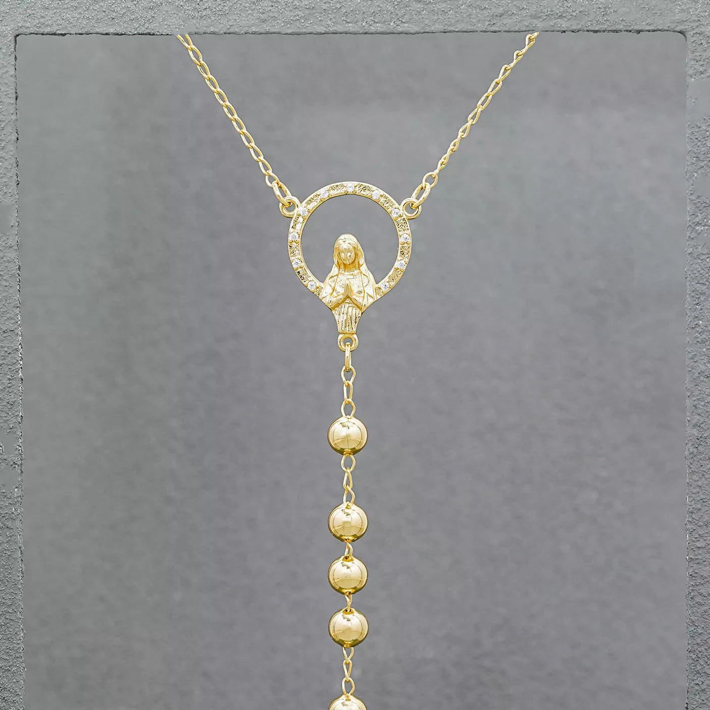 Rosario Hombre 65 Cms 6 mm