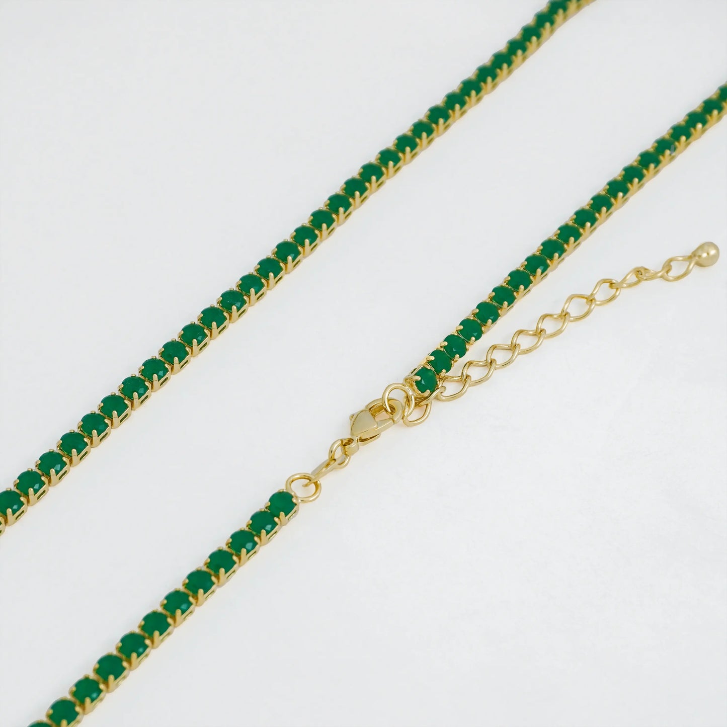 C Circonias Unisex 45 Cms Verde