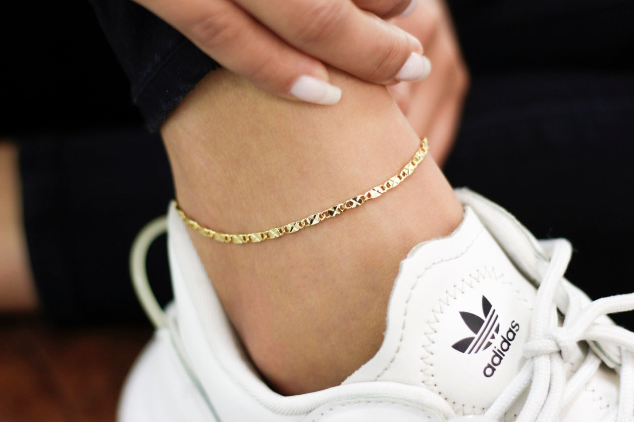 Tobillera Destellos 2.5mm 24.5cms