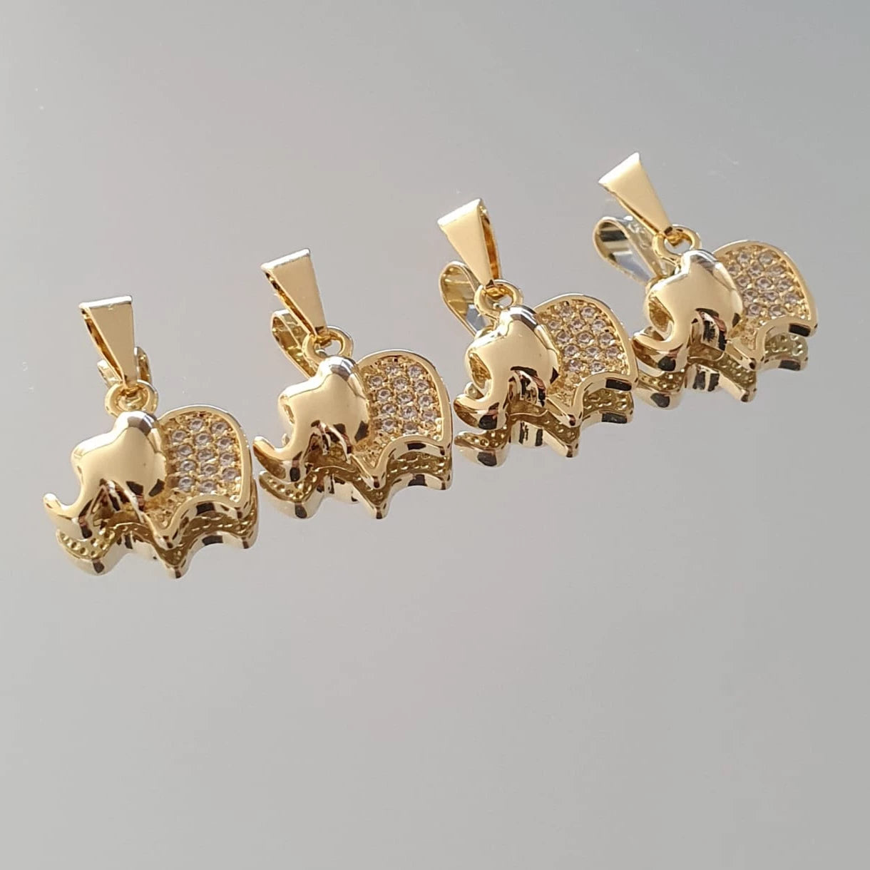 D Elefante con circonias