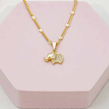 D Elefante con circonias