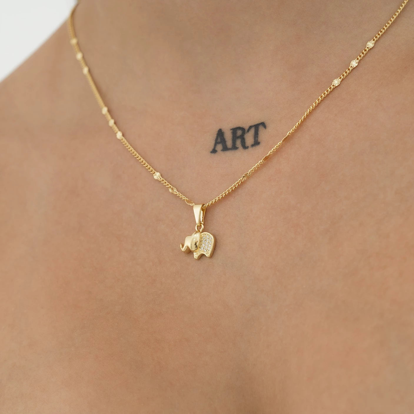 D Elefante con circonias