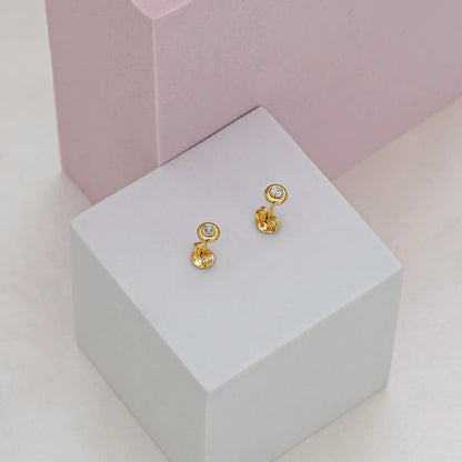 A Circon Caja Redonda 4Mm CRISTAL