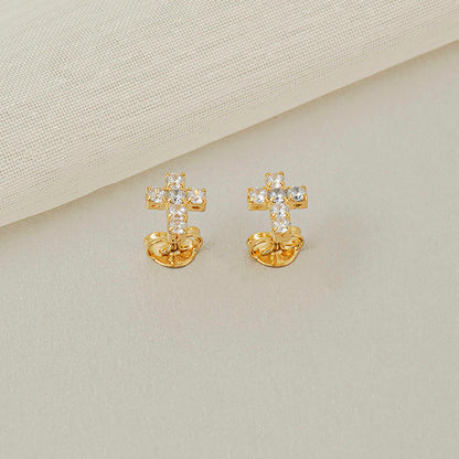 A Cruz 6 circonias 0.8mm CRISTAL