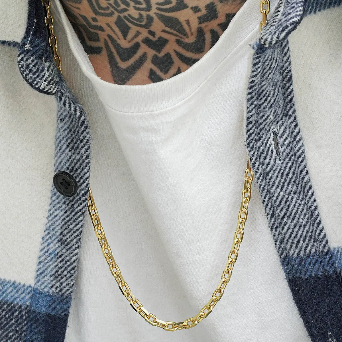 C Aros Diamantada Gruesa 65 Cm