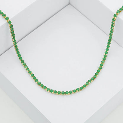 C Circonias Unisex 45 Cms Verde