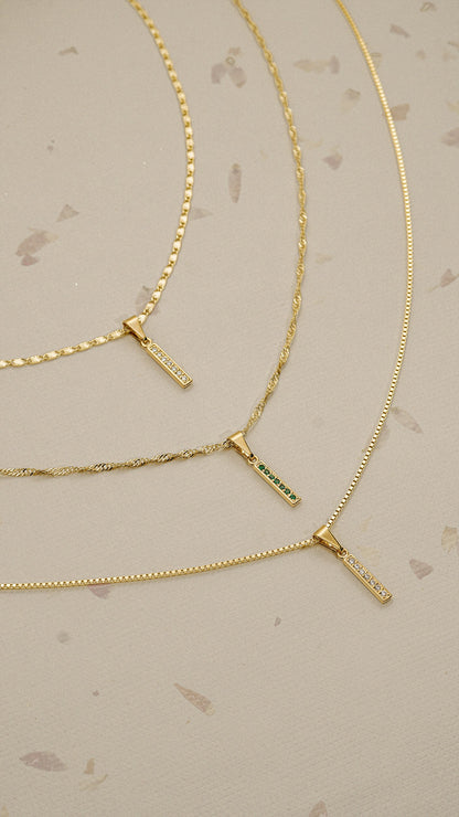 D Linea Circonias Cristal