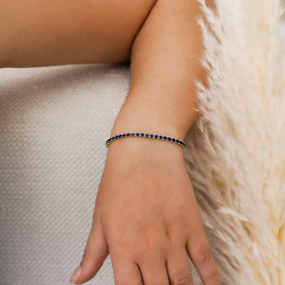 P Circonias Azul Unisex 16 Cms + Extensor