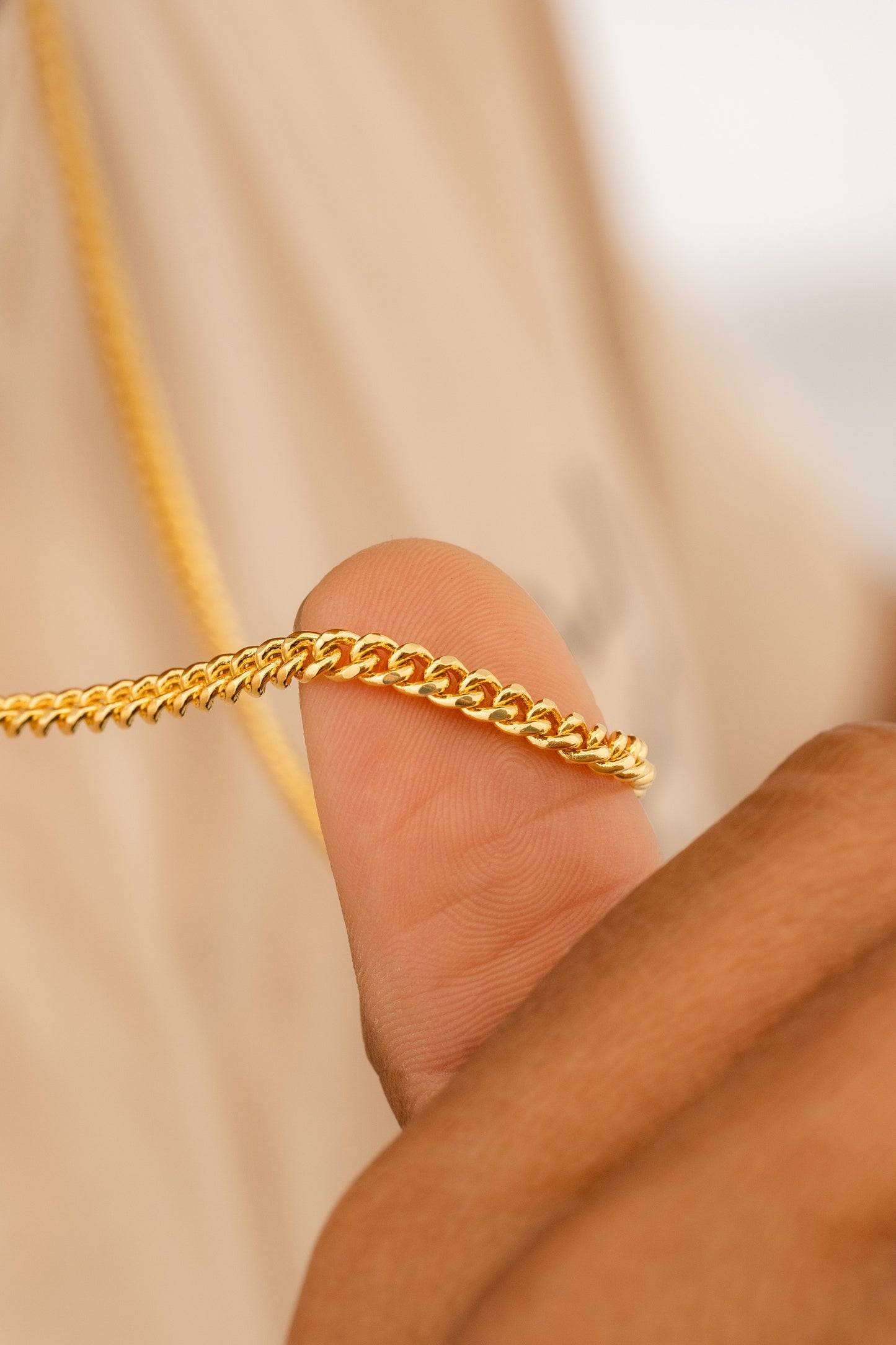 C Cubana Eslabon U 4 mm 65 Cms