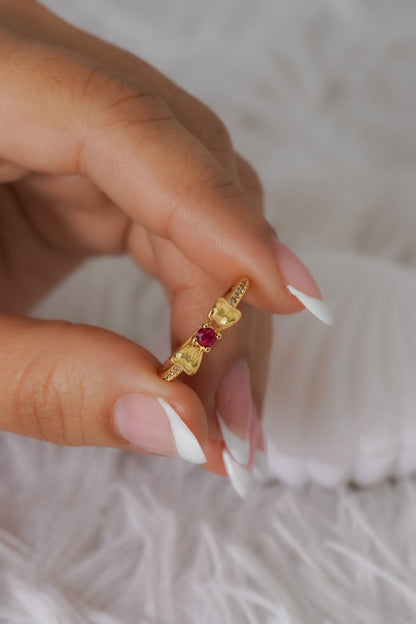 Anillo Scarlet Enchanted Ajustable