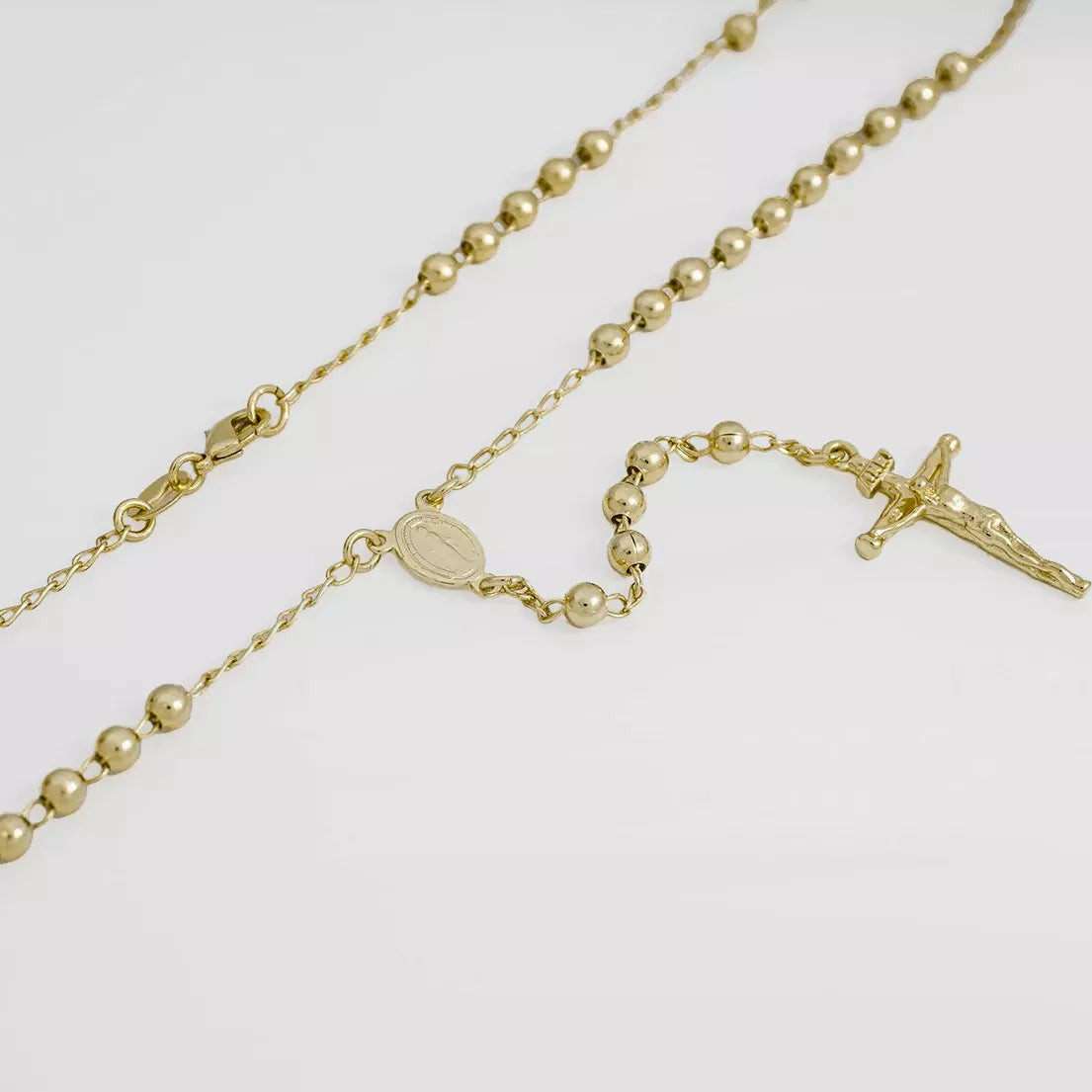 Rosario Jesus Crucificado 3.5 mm 45 Cms