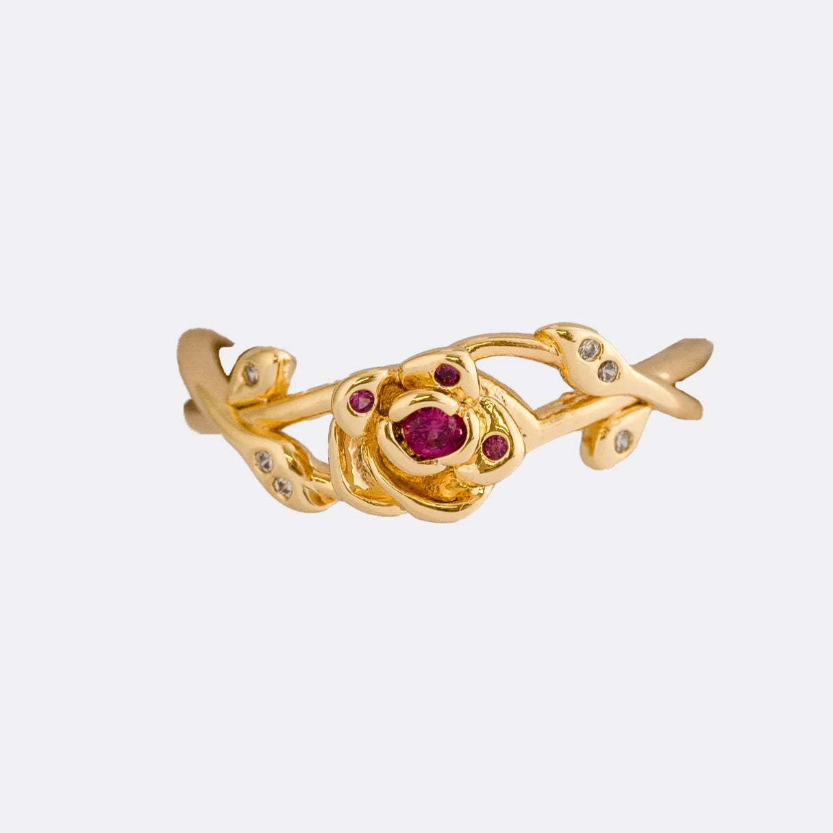 Anillo Rose Crown Ajustable