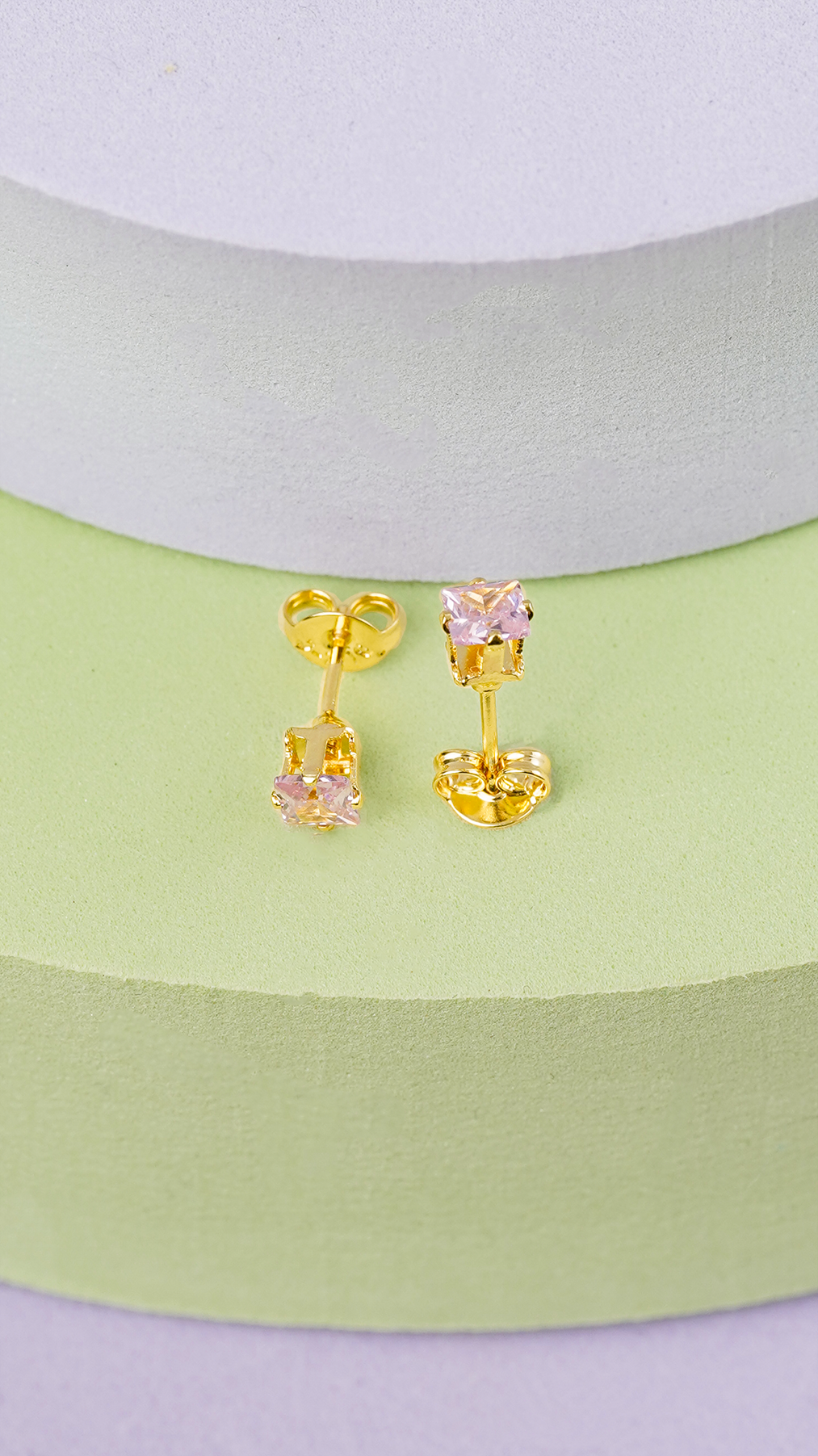 A Topo Circon Cuadrado ROSA