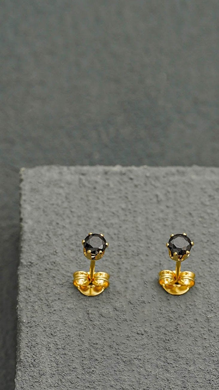 A Topo Circon Redondo NEGRO